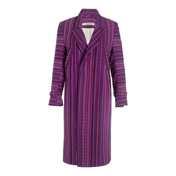 Alix of Bohemia Haze Guate Coat Purple - Picture 3 of 11